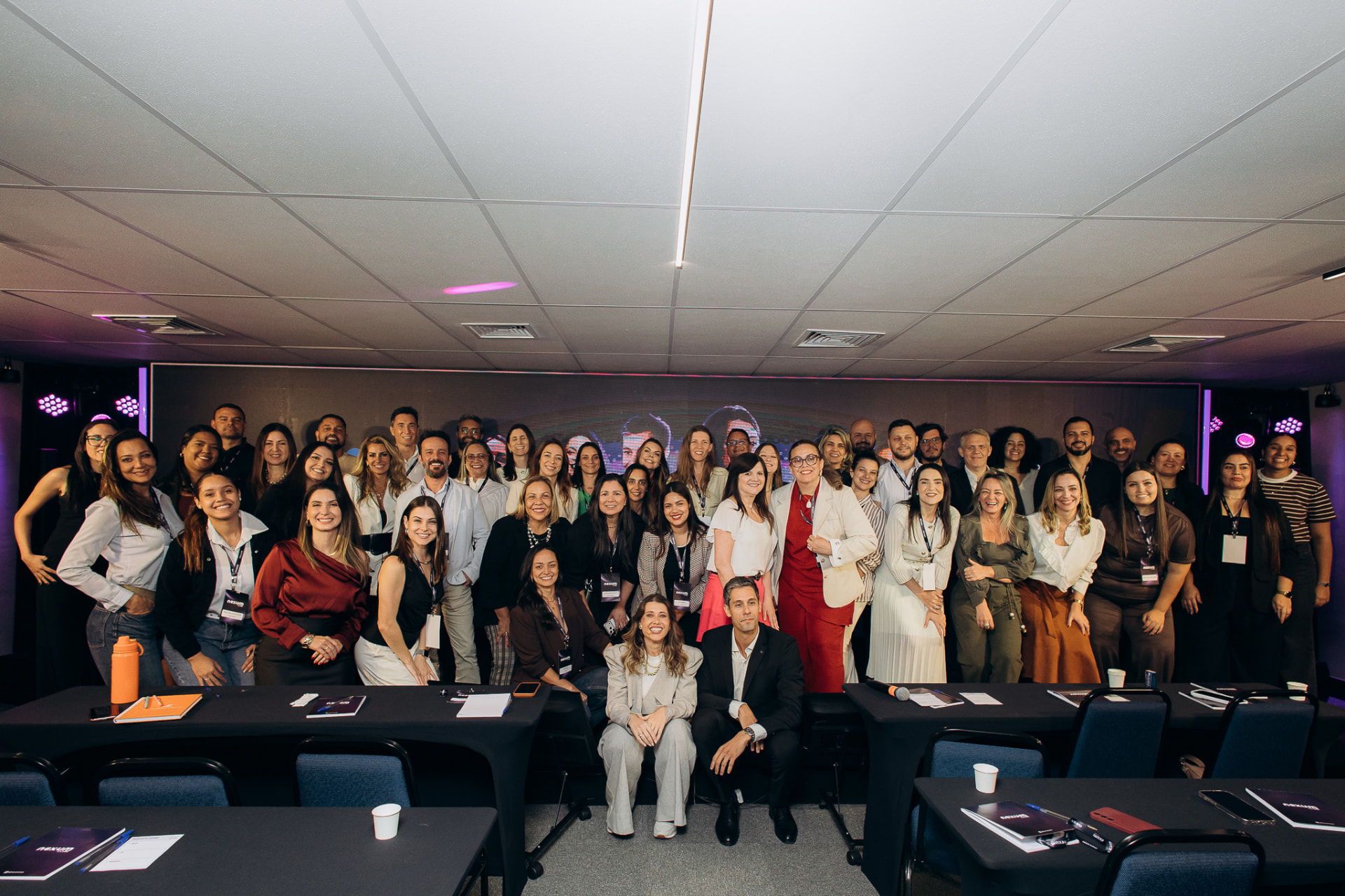 Grupo de participantes da edição anterior do Nexum People Core